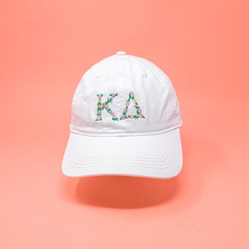Kappa Delta Floral Embroidered Hat