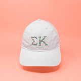 Sigma Kappa Floral Embroidered Hat