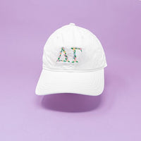 Delta Gamma Floral Embroidered Hat