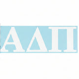 Alpha Delta Pi Vinyl Decal