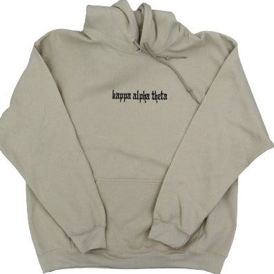 Kappa Alpha Theta Embroidered Hooded Sweatshirt