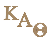 Kappa Alpha Theta Crafting MDF/Wood Letter Set