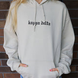 Kappa Delta Embroidered Hooded Sweatshirt