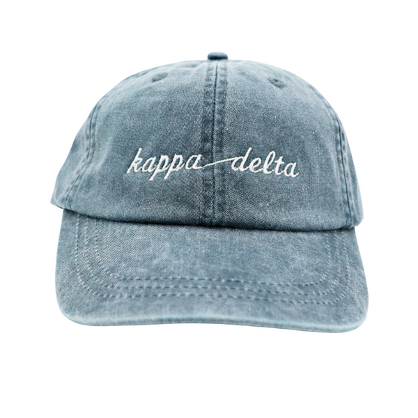 Kappa Delta Script Hat