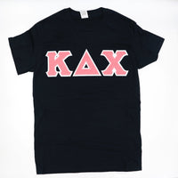 Kappa Delta Chi Sparkly Letter Greek Tee - Discontinued