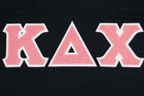 Kappa Delta Chi Sparkly Letter Greek Tee - Discontinued