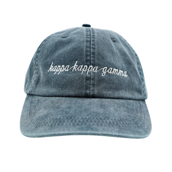 Kappa Kappa Gamma Script Hat