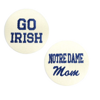 Notre Dame Game Day Button