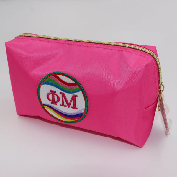 Phi Mu Make Up Pouch