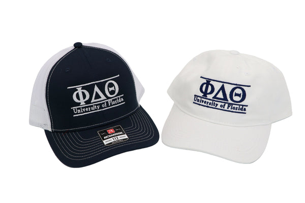 Phi Delta Theta Game Day Traditional Greek Hat