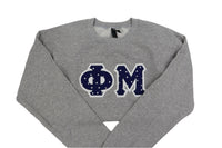 Phi Mu Polka Dot Crewneck