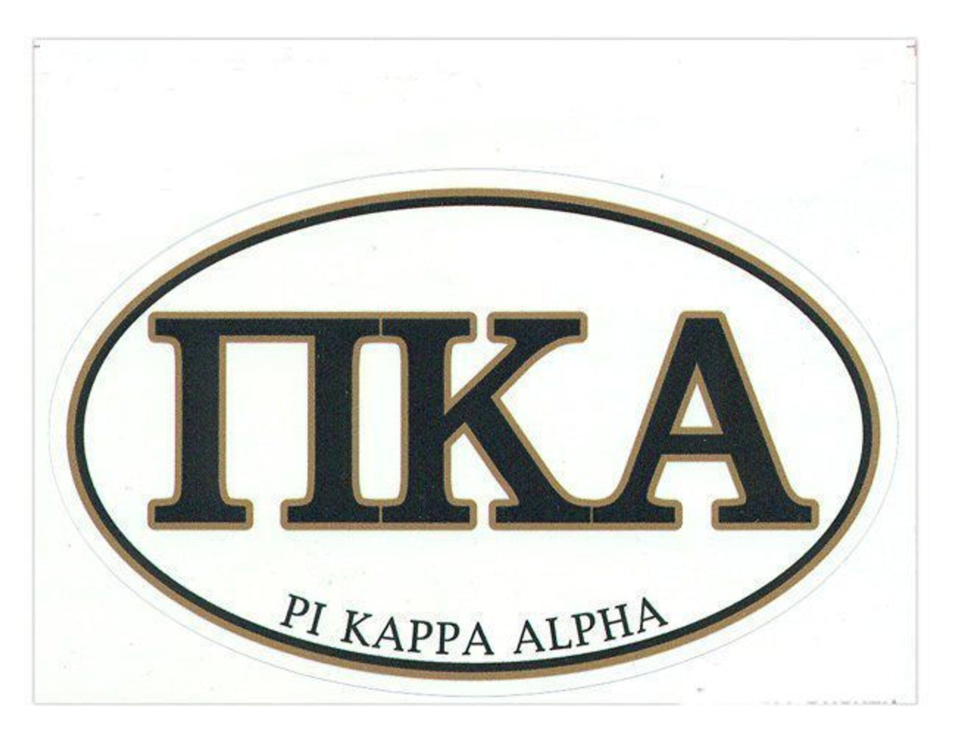 Pi Kappa Alpha Euro Decal Discontinued Greek Divine and More