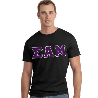 Sigma Alpha Mu Greek Letter Tee