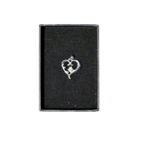 Sigma Gamma Rho Sterling Silver Heart Lavaliere