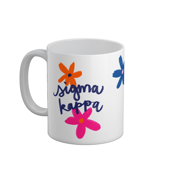 Sigma Kappa Bloom Mug