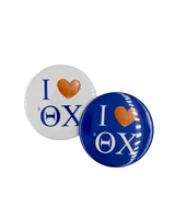 Theta Chi Printed Game Day Button