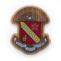 Sigma Kappa Large Wood Crest