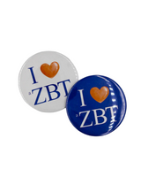 Zeta Beta Tau Printed Game Day Button