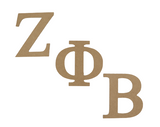 Zeta Phi Beta Crafting MDF/Wood Letter Set