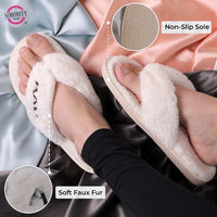Alpha Phi Furry Slippers