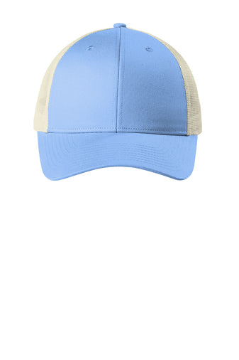 Powder Blue Monogrammed Hat