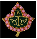 Alpha Kappa Alpha Pink Pearl Lapel Pin
