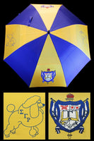 Sigma Gamma Rho 30" Wind Resistant Auto Open Umbrella