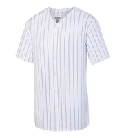 1685 Pinstripe Full-Button Baseball Jersey