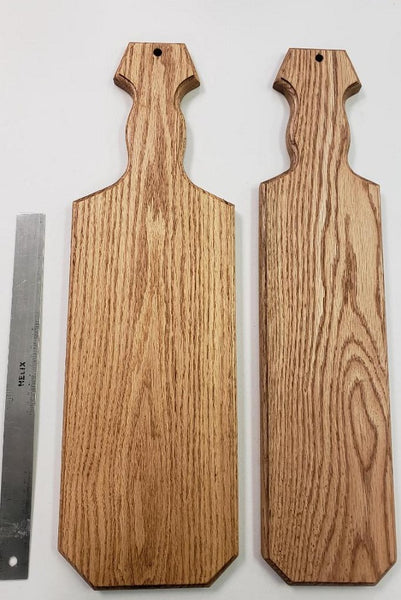 Stained Oak Paddle "A"