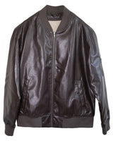 Lambda Theta Phi Vegan Leather Jacket