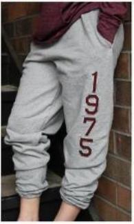 Sorority Sweatpants with Founding Year or Letters