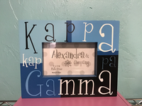 Kappa Kappa Gamma Block Frame
