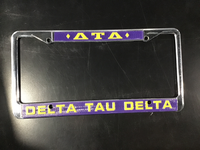 Delta Tau Delta License Frame