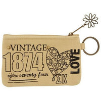 Sigma Kappa Vintage ID Coin Purse