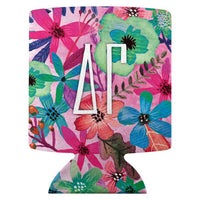 Delta Gamma Floral Coozie