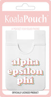 Alpha Epsilon Phi Retro Koala Pouch