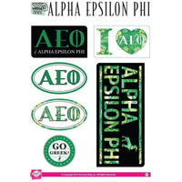 Alpha Epsilon Phi Lifestyle Sticker Sheet