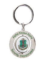 Alpha Kappa Alpha Spinner Keychain