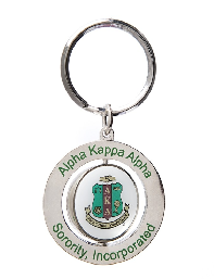 Alpha Kappa Alpha Spinner Keychain
