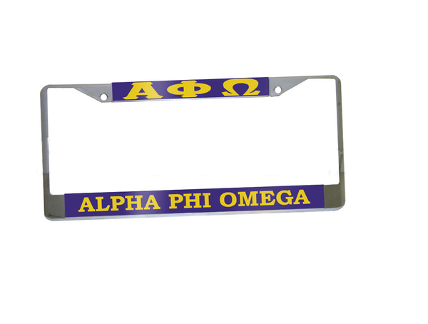 Alpha Phi Omega License frame