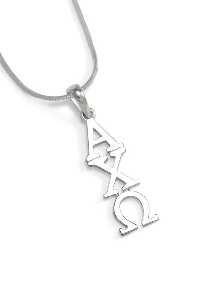 Alpha Chi Omega Sterling Silver Lavaliere