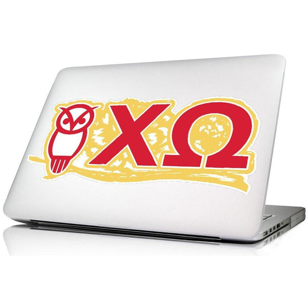 Chi Omega Laptop Skin/Wall decal