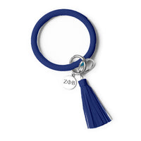 Zeta Phi Beta Keychain Bangle