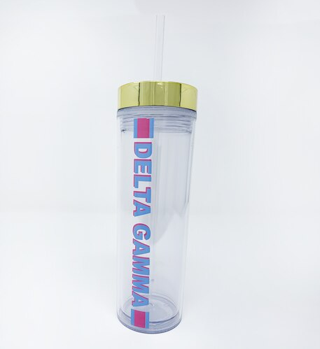 Delta Gamma Striped Water Bottle