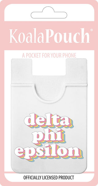 Delta Phi Epsilon Retro Koala Pouch