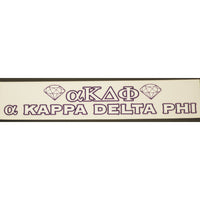 Alpha Kappa Delta Phi Bumper Sticker Decal