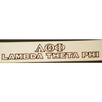 Lambda Theta Phi Bumper Sticker Decal- Discontinued