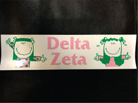 Delta Zeta Bumper Sticker - Discontinued