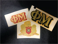 Phi Mu Decal - Discontinued