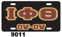 Iota Phi Theta OW-OW License Plate